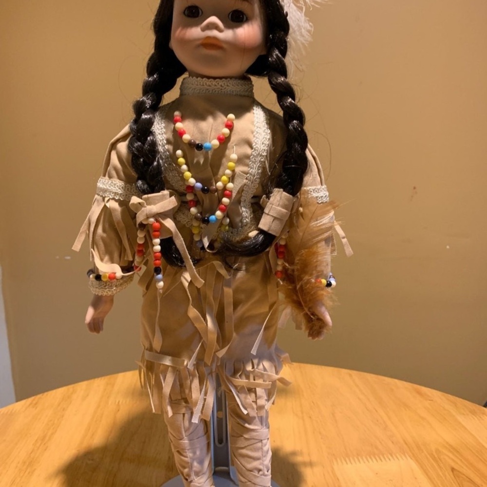Native American Design Collector Doll